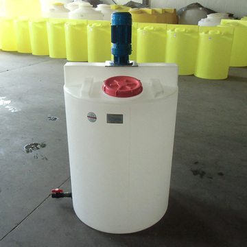 PE聚乙烯500升/0.5吨 滚塑储罐 0.75KW 电机 母液洗洁精搅拌桶