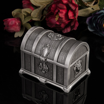 复古欧式韩国公主首饰盒加勒比之虹非实木质高档奢华珠宝盒饰品盒