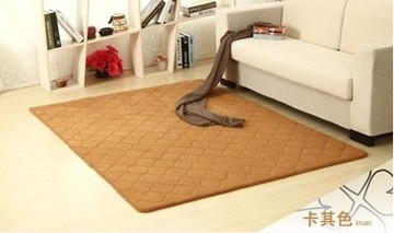 卧室床边地毯 加厚慢回弹地毯 客厅 茶几长方形榻榻米满铺地垫