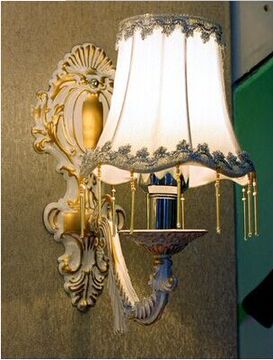 伍月欧式创意个性温馨LED壁灯客厅卧室床头楼梯过道阳台灯具包邮