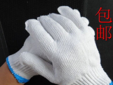 棉纱手套 特价 500克劳保手套 漂白细纱手套 线手套 耐磨纱线手套