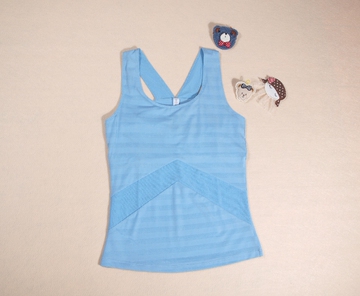 夏季女子瑜珈服背心速干 透气网球服运动跑步健身胸衣