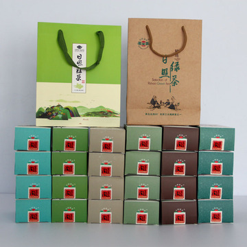 茶叶盒子礼盒定制纸质环保礼盒日照绿茶专用古朴典雅大方上档次