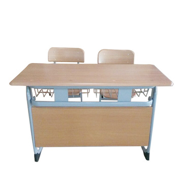 【冠裕家具】KZ013-2 双人学习课桌组合 优质学生桌椅 优质供应商