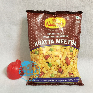 haldiram's snack 印度小吃食品开袋即食咖喱零食KHATTA MEETHA