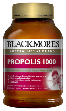 澳洲代购直邮Blackmores澳佳宝蜂胶220粒降血脂血压提高免疫力
