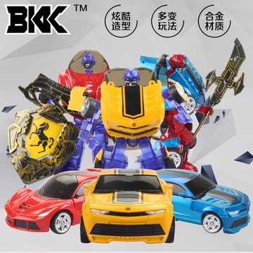 儿童合金变形金刚玩具超变汽车人模型男孩礼物正版BKK收藏玩具