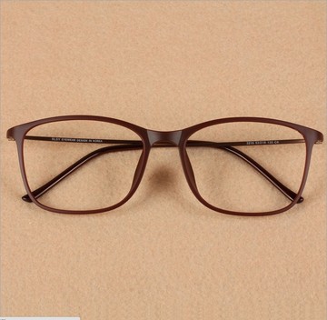 BLSY超轻塑钢眼镜框近视眼镜眼镜架男女韩版时尚复古潮大框黑2215