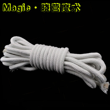专业魔术绳 软绵白绳子 捆绑逃脱魔术道具