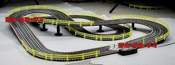 手摇发电遥控5.5米轨道车儿童电动玩具跑车方程式赛车双人竞技