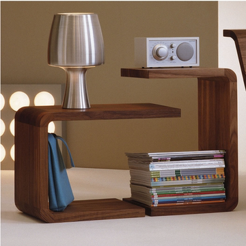 北欧宜家边几现代简约灯桌纯实木床头柜小置物柜卧室家具可定制