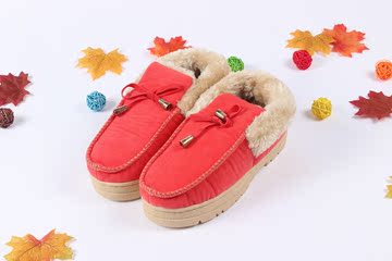 包邮冬季居家女棉拖鞋包跟保暖情侣棉鞋舒适月子鞋长绒毛防滑毛鞋
