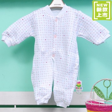 新生儿竹纤维连体衣保暖套装宝宝套服婴幼儿保暖爬服内衣婴儿衣服