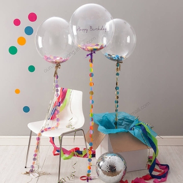 耐久球波波球婚庆婚房装饰气球布置创意道具用品结婚生日派对周岁