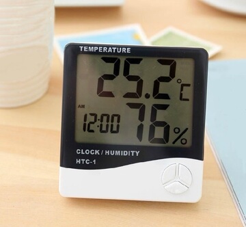 家用精准数字气温计气温表高精度电子干湿温度计室内寒暑表温度计