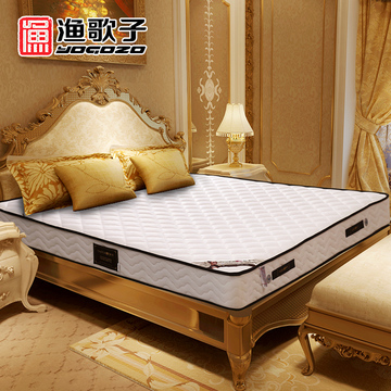 渔歌子床垫 维多利亚 乳胶床垫 进口面料 双人弹簧床垫席梦思1.8m