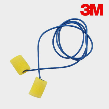 3M耳塞 EAR 311-1101 Classic 圆柱形带线隔音耳塞 降噪防噪音