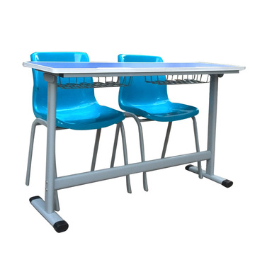 双人学习课桌组合 学校课桌椅    KZ001 可定制课桌椅 欢迎订购