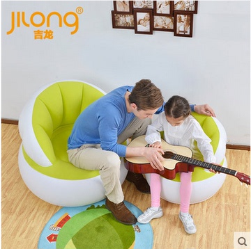 吉龙 新品亲子系列沙发 彩色成人 儿童可爱创意植绒靠背小沙发