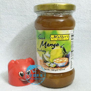 INDIAN 印度 sweet mango chutney 酱菜泡菜芒果酸辣酱甜酱340g克
