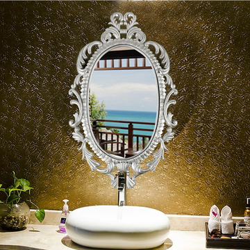 菲尔欧式镜业酒店卫浴室镜子美发镜台卧室梳妆台家居装饰化妆镜子