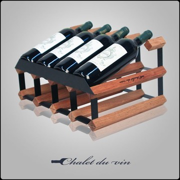 葡萄酒架铁艺复古创意欧式时尚放红酒架子摆件包邮实木酒架酒窖架