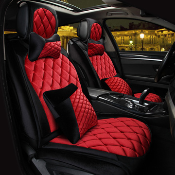 汽车坐垫秋冬季毛绒座垫东风悦达起亚-起亚K52016款 1.6T 自动GLS