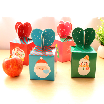 圣诞节平安果苹果包装盒子苹果盒平安夜苹果包装盒圣诞礼物盒