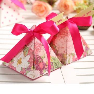 创意喜糖盒 欧式森系婚礼糖果盒子纸盒 婚庆用品礼盒结婚糖盒