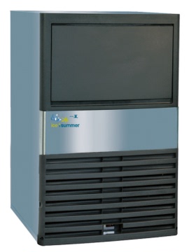 制冰机 商用制冰机 55KG奶茶店制冰机送过滤器方冰制冰机