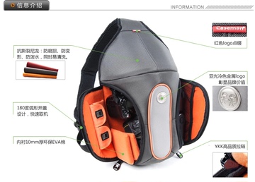 卡斯曼 caseman AP02 多功能登山相机包单反摄影包背包