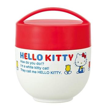 日本凯蒂猫可爱儿童学生双层分格不锈钢进口保温饭盒保温桶焖烧罐