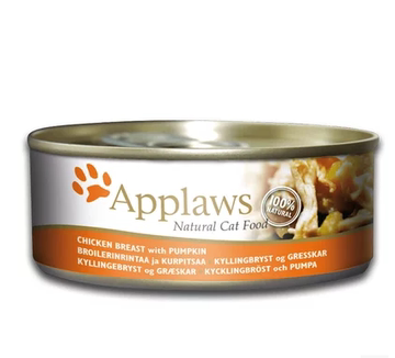 英国天然Applaws爱普士猫罐头(APP) 鸡胸肉及南瓜 70g
