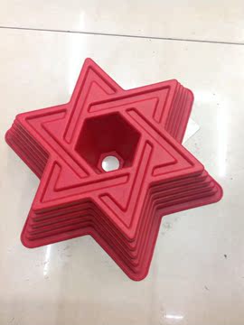 六角星硅胶蛋糕模具