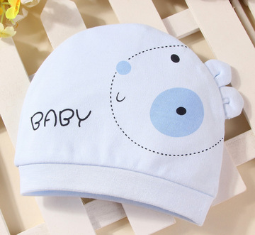 新生儿胎帽 婴幼儿纯棉造型帽 宝宝帽子儿童帽 婴儿用品 防风护头