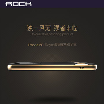 ROCK 苹果5s防摔软硅胶手机壳 苹果5皮套 iphone5s超薄韩国保护套