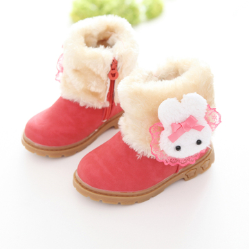 2016冬季新款儿童雪地靴女童鞋靴子宝宝短靴防水防滑加绒保暖棉鞋