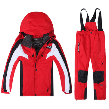 2016儿童滑雪服成套男女宝宝 防水防风 透气耐磨冬天超保暖棉外套