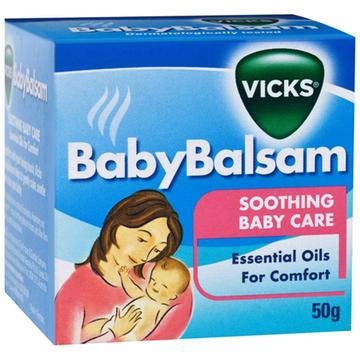 澳洲直邮代购Vicks Vaporub Baby Balsam宝宝儿童止咳通鼻香膏