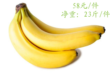 正宗海南新鲜香蕉 新鲜香蕉水果 限郑州市免费配送 包邮