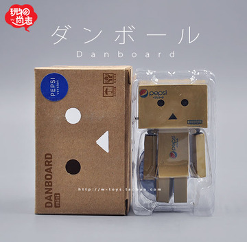 玩物尚志 出品 Amazon亚马逊 全新盒装 日本纸箱人 纸盒人 公仔