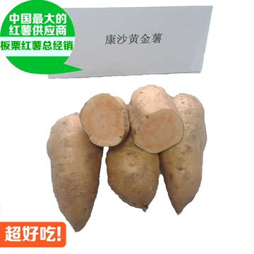 海南新鲜黄金薯无公害蔬菜红薯康沙地瓜黄心生白薯黄皮番薯10斤