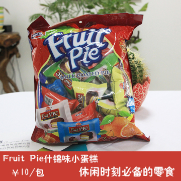 越南Fruit PIe什锦味蛋糕派 越南零食 多种水果味 水果蛋糕 200g