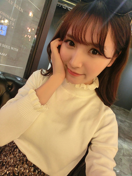 韩国2015冬装新款木耳边半高领 修身百搭纯色打底衫针织毛衣 女