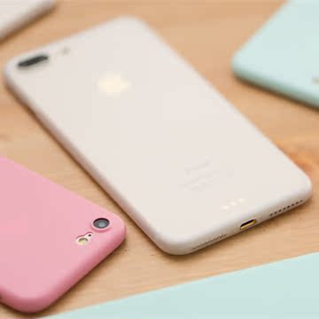 Benks苹果7手机壳磨砂透明iPhone7外壳超薄全包7Plus保护套0.4mm