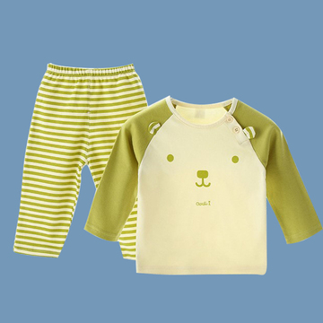 儿童内衣套装纯棉女宝宝秋衣秋裤套装男0-1-3岁6个月小孩衣服秋冬