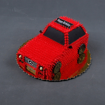 雅典新款仿真蛋糕模型生日婚庆欧式儿童小汽车蛋糕模型10寸定制