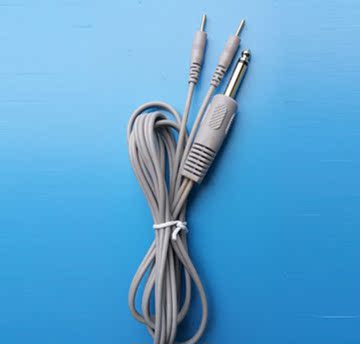 插针线两针线多功能按摩仪理疗仪贴片电疗仪配件电极导线连接导线