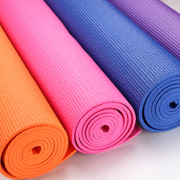PVC瑜伽垫防滑垫瑜伽毯防潮垫户外健身运动训练垫练瑜伽毯子器材