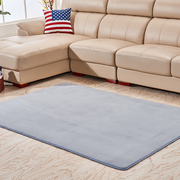 现代家用地毯卧室长方形床边毯沙发茶几客厅可定制门厅脚垫
